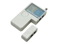 Intellinet 4-in-1 Cable Tester, RJ-11, RJ-45, USB and BNC, One Button Test Netværkstester Kobber