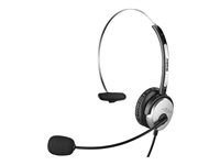 Sandberg MiniJack Mono Headset Saver Kabling Headset Sort Sølv