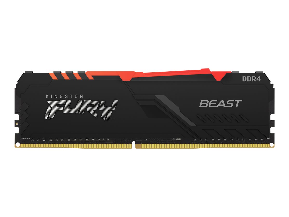 DDR4 128GB 3600-18 Beast RGB kit of 4 Kingston Fury