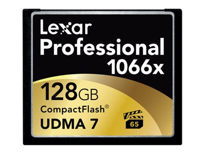 Lexar Professional Flash memory card 128 GB 1066x CompactFlash (pa