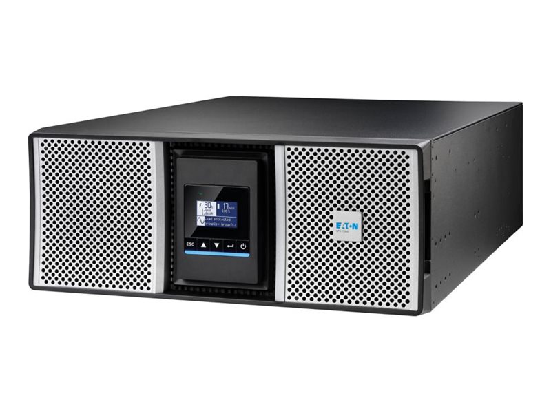 Eaton 9PX G2 9PX11KIRTNBPG2 - USV (in Rack montierbar/extern) - HotSwap - Wechselstrom 200/208/220/230/240 V - 11000 Watt - 11000 VA - 1-phasig - 9 Ah - Ethernet 10/100/1000, RS-232, USB - Ausgangsanschlüsse: 17 - PFC - 4U - 48.3 cm (19")