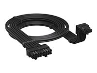 CORSAIR 16-pin PCI Express-strøm (male) - 8 pin PCI Express-strøm (male) Sort 65cm Strømkabel
