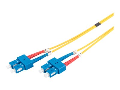 DIGITUS LWL Patchkabel SC -> SC 5.00m Singlemode Duplex OS2 - DK-2922-05