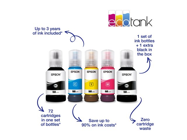 Epson EcoTank ET-4856 - imprimante multifonctions - couleur