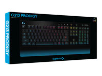 Logitech teclado gaming G213 USB antiderrame iluminacion RGB