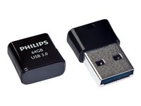 Philips FM64FD90B Pico Edition 3.0 64GB USB 3.0 Sort