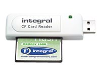 Integral USB 2.0 Single Slot CF Reader - Card reader (CF I, CF II) - USB 2.0