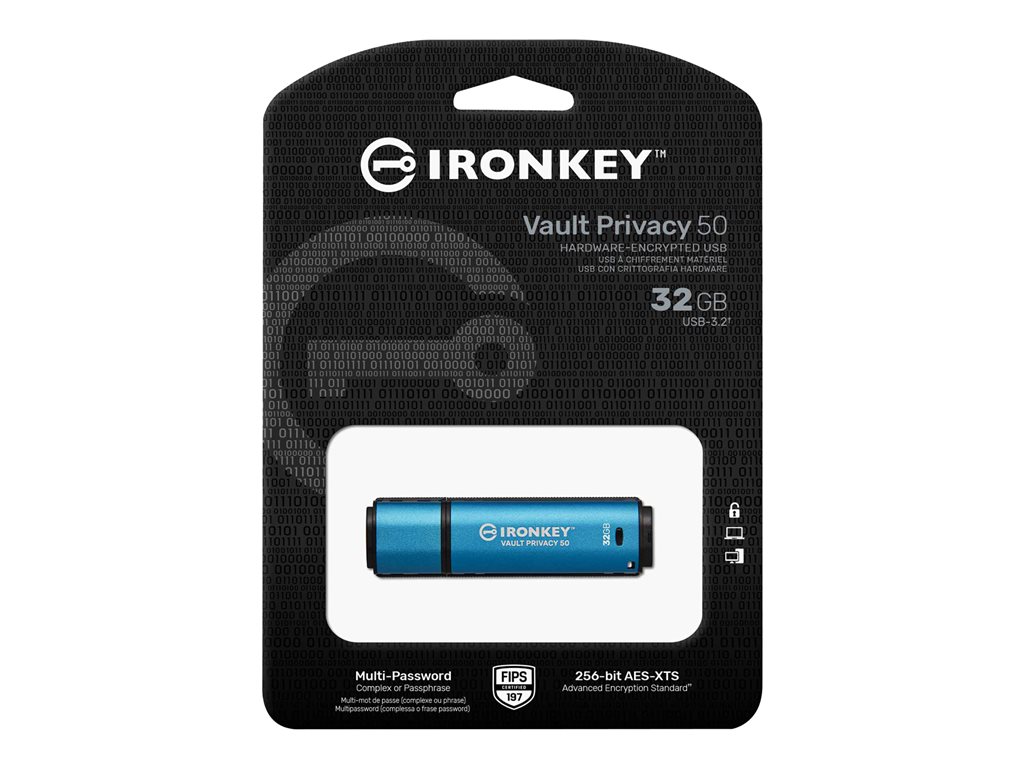 KINGSTON 32Go IronKey Vault Privacy USB