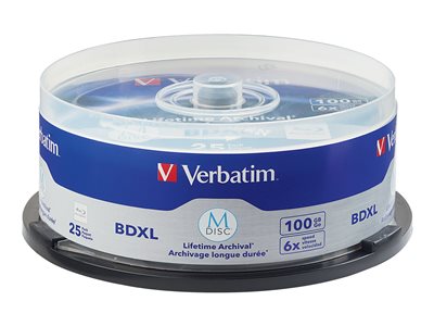 Verbatim M-Disc - 25 x M-DISC BDXL