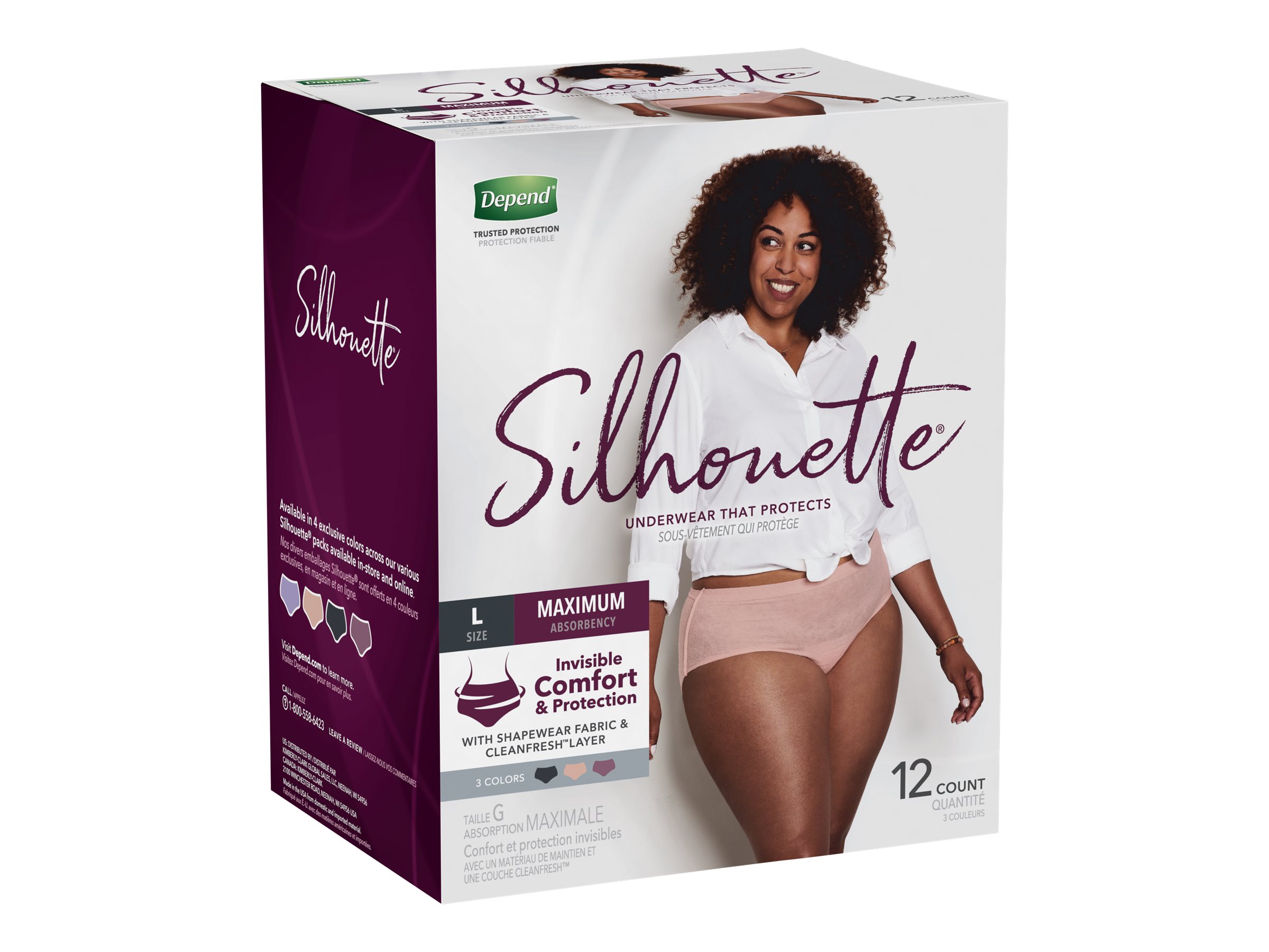 Depend Silhouette Maximum Absorbency Small/Medium Men's Incontinence  Underwear, 14 ct - King Soopers