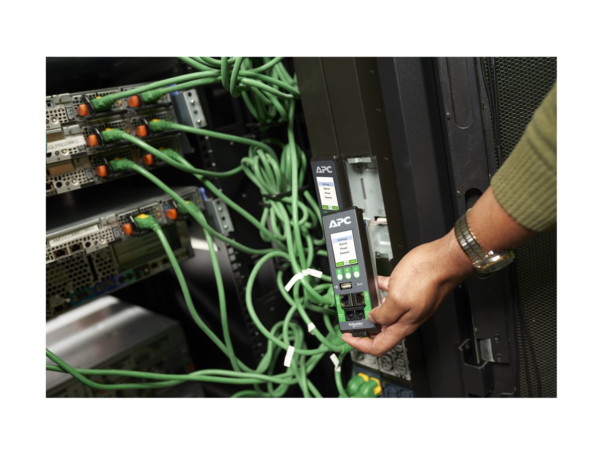 APC NetShelter Rack PDU Advanced - rozvodná jednotka PDU - meřený, 230 V, 32 A - 7.4 kW - 7400 VA - kompatibilní s TAA – foto 10