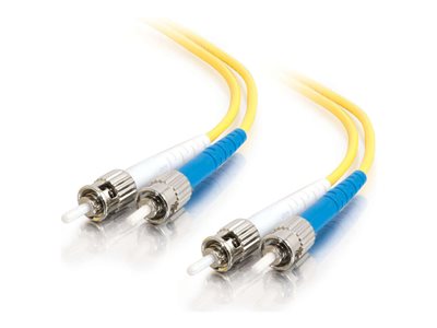 C2G 5m ST-ST 9/125 Duplex Single Mode OS2 Fiber Cable