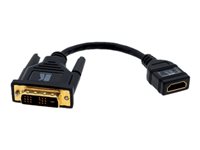 Kramer Videoadapter HDMI / DVI 30cm Sort