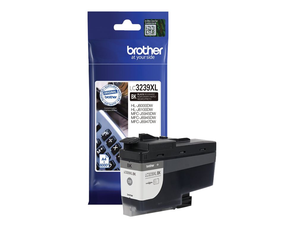 Brother Lc3239xlbk High Yield Black Original Ink Cartridge