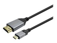 VivoLink Videoadapterkabel USB-C / HDMI 4m Sort