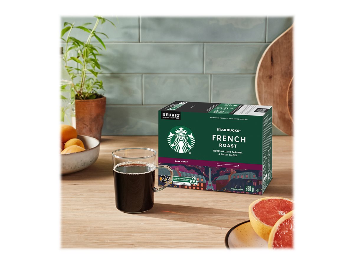 Starbucks K-Cup Coffee Pods - French Roast - 24s