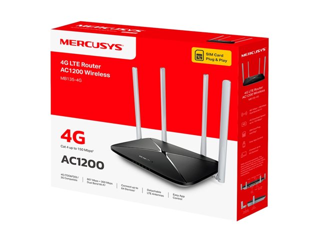 AC1200 Wireless Dual Band 4G LTE Router – foto 5