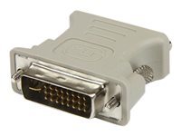StarTech.com DVI to VGA Cable Adapter - DVI (M) to VGA (F) - 1 Pack - Male DVI to Female VGA (DVIVGAMF) - VGA adapter - DVI-I (M) to HD-15 (VGA) (F) - beige - for P/N: MXT101MMHD15, MXT101MMHD6
