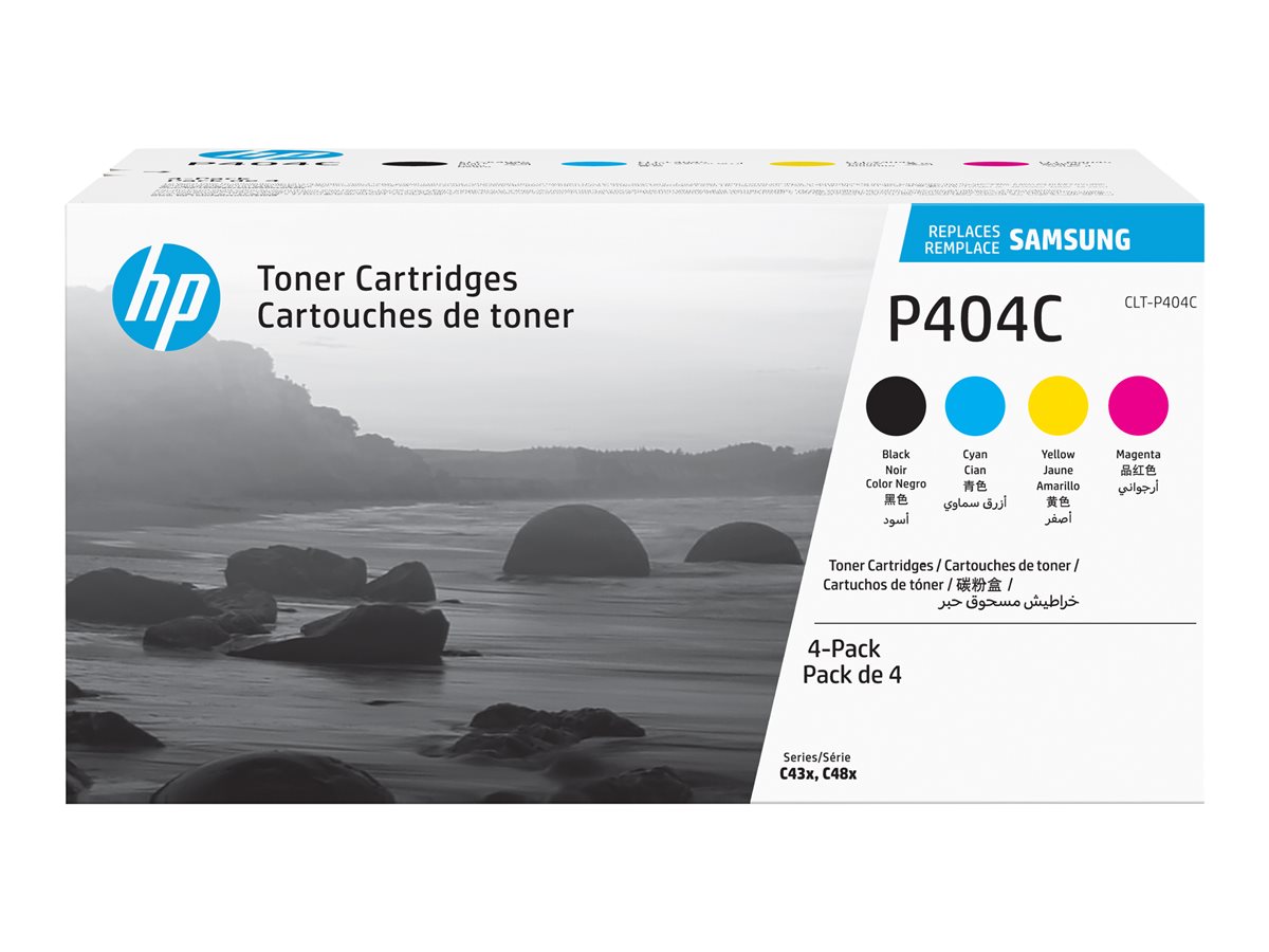 SAMSUNG CLT-P404C/ELS 4-pk CYMK Toner