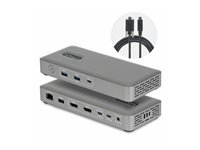 Startech - Station d'accueil - USB4 / Thunderbolt 4 / Thunderbolt 5 - 2 x DP 