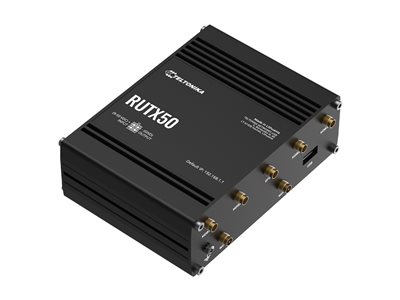 4779051844524 - RUTX50 - wireless router - WWAN - Wi-Fi 5 - 3G 4G 5G - desktop - Wireless router 80211a b g n Wi-Fi 5 Wave 2