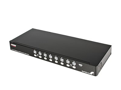StarTech.com 16-Port KVM Switch with OSD- 1U Rackmount KVM Switch