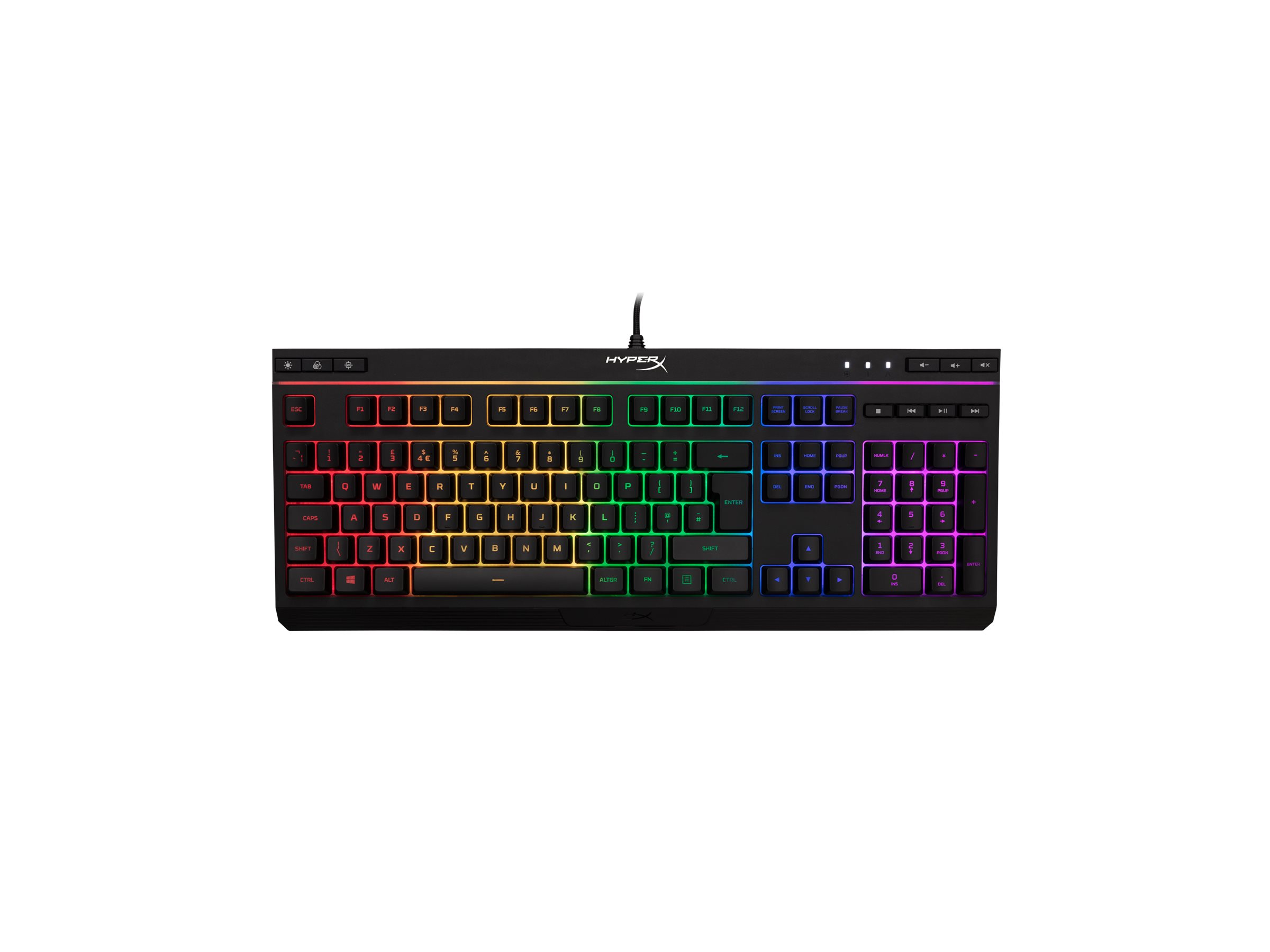 Hyperx Alloy Core Rgb Keyboard Qwerty Uk Black Input Device Hyperx Alloy Core Rgb Keyboard Qwerty Uk Black Input Device