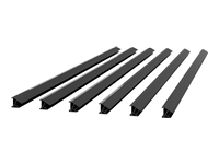 APC NetShelter - Rails de montage de rack - éclairage, 1000 mm - noir (pack de 6)