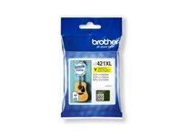Brother Cartouche jet d'encre d'origine LC421XLY