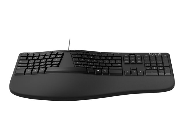 Microsoft Ergonomic Keyboard Keyboard Uk Black Input Device
