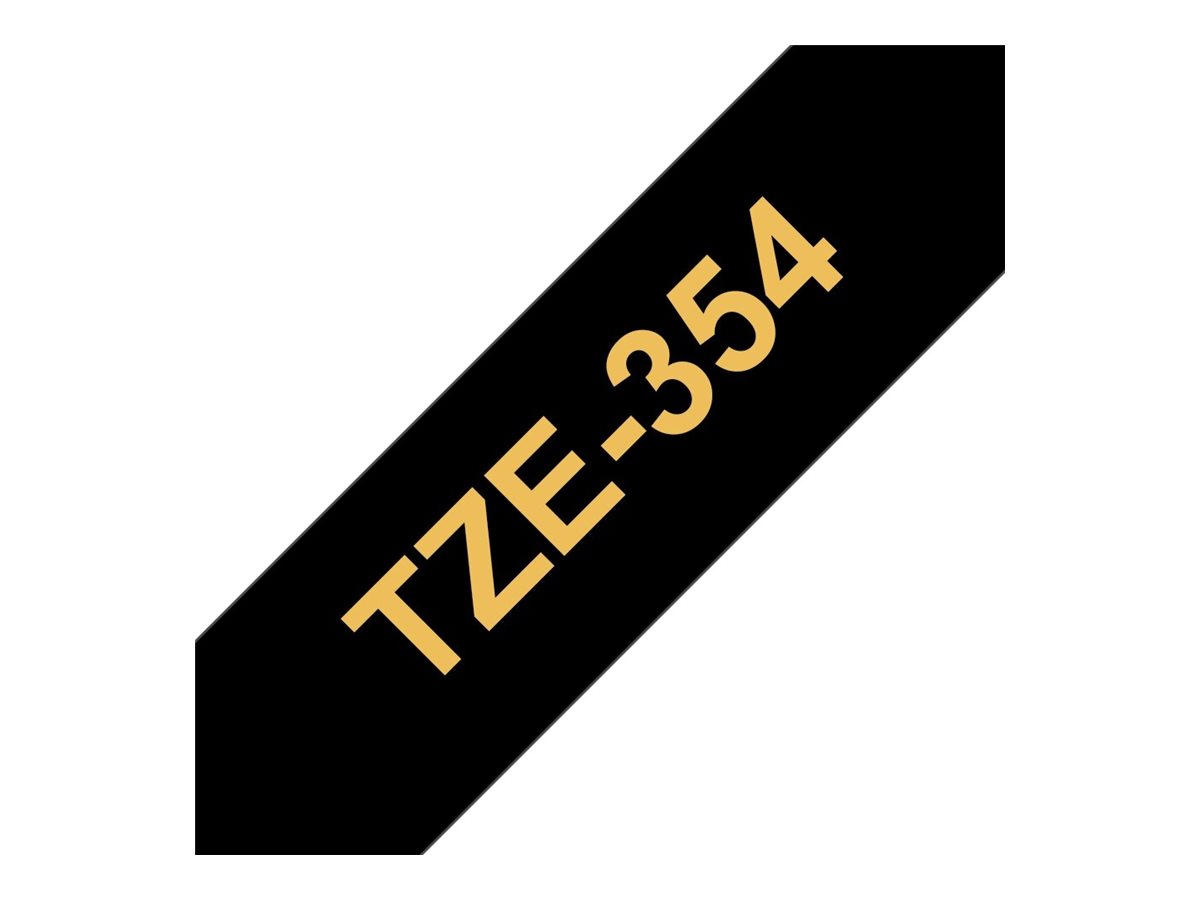 Brother TZe-354 - lamino páska - 1 kazeta/y - Role (2,4 cm x 8 m) – foto 3