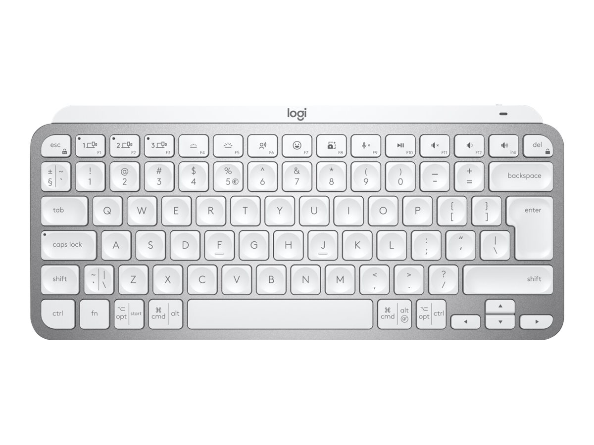 Logitech MX Keys Mini for Business - klávesnice - AZERTY - francouzská - bledě šedá Vstupní zařízení – foto 2