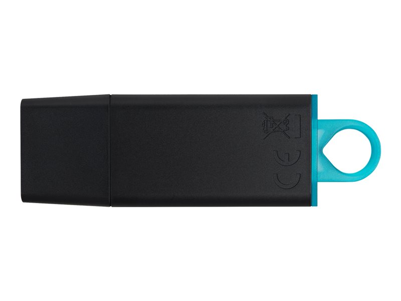 KINGSTON 64Go USB3.2 Gen1 DT Bk+Teal