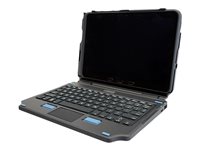 Gamber Johnson 2-in-1 Keyboard and folio case with touchpad POGO pin QWERTY US 