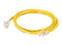 Quiktron Value Series patch cable - 2.13 m - yellow