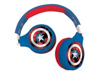 Lexibook The Avengers HPBT010AV Trådløs Kabling Hovedtelefoner Blå