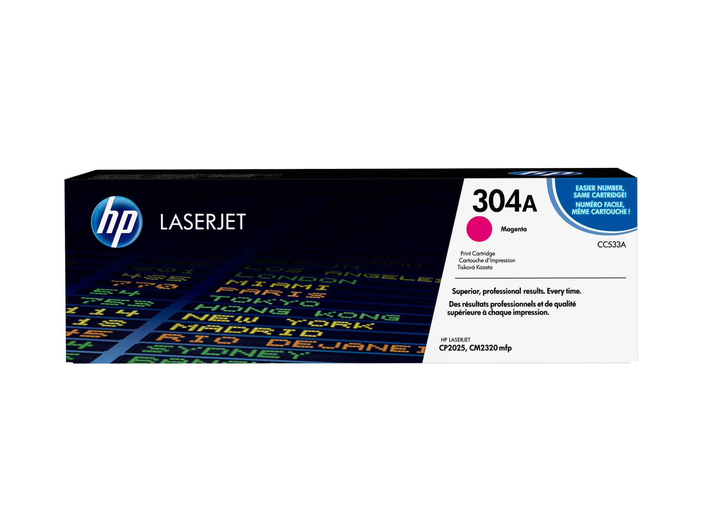 HP COLOR LASERJET CB533A MAGENT