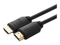 MicroConnect HDMI han -> HDMI han 10 m Sort