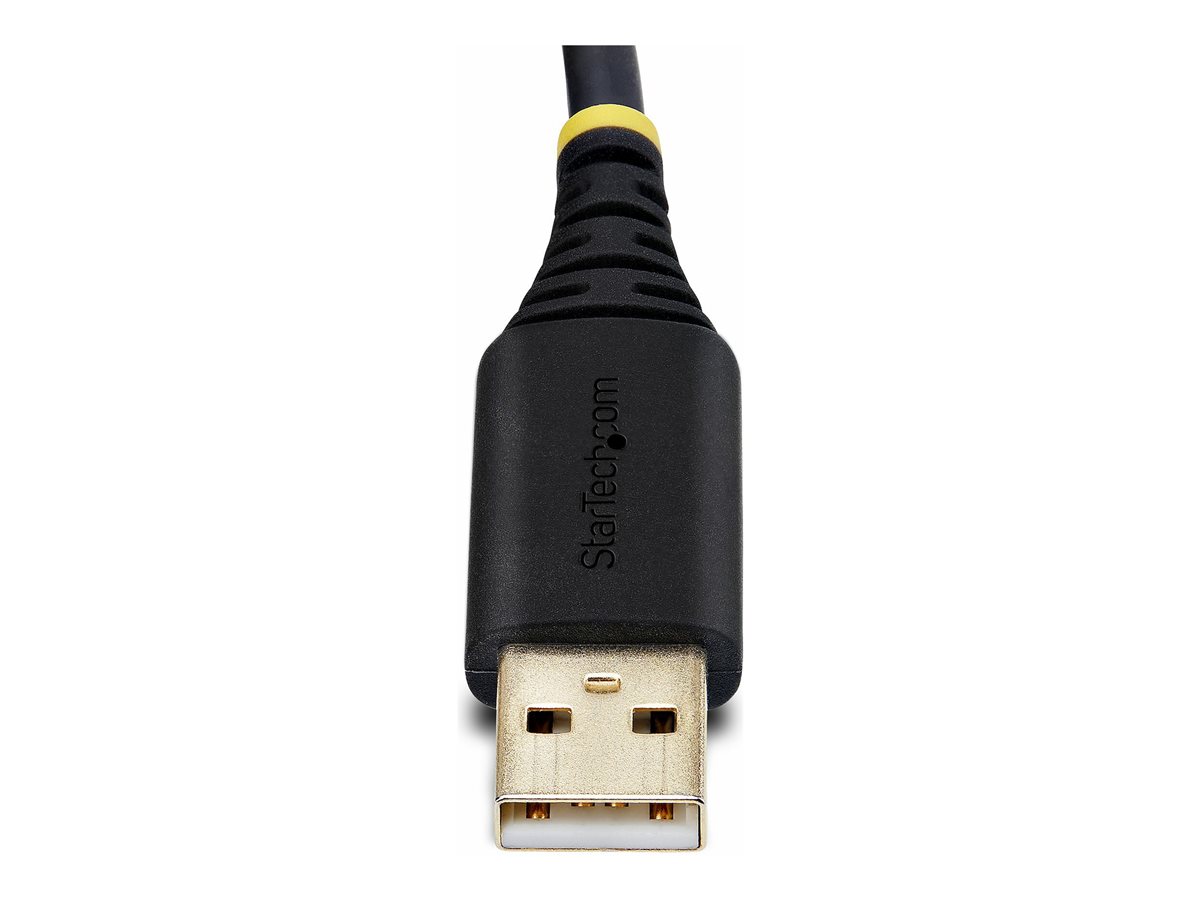 StarTech.com 3ft (1m) USB to Serial Adapter Cable, Interchangeable DB9 Screws/Nuts, COM Retention, USB-A to DB9 RS232, FTDI IC, Level-4 ESD Protection, Windows/macOS/ChromeOS/Linux - Rugged TPE Construction (1P3FFCB-USB-SERIAL) - USB / sériový kabel - USB do DB-9 - 1 m – foto 5