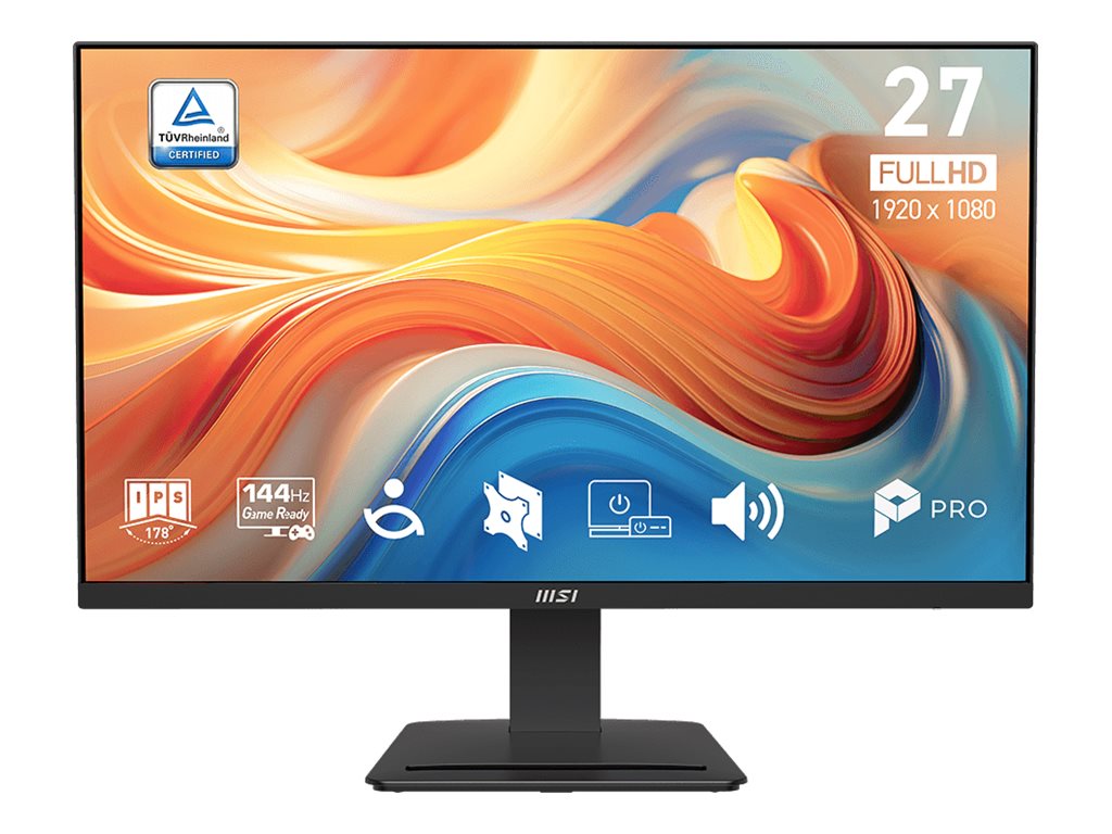 MSI PRO MP273 E14A LED monitor Full HD (1080p) 27 Product shot Front 79725