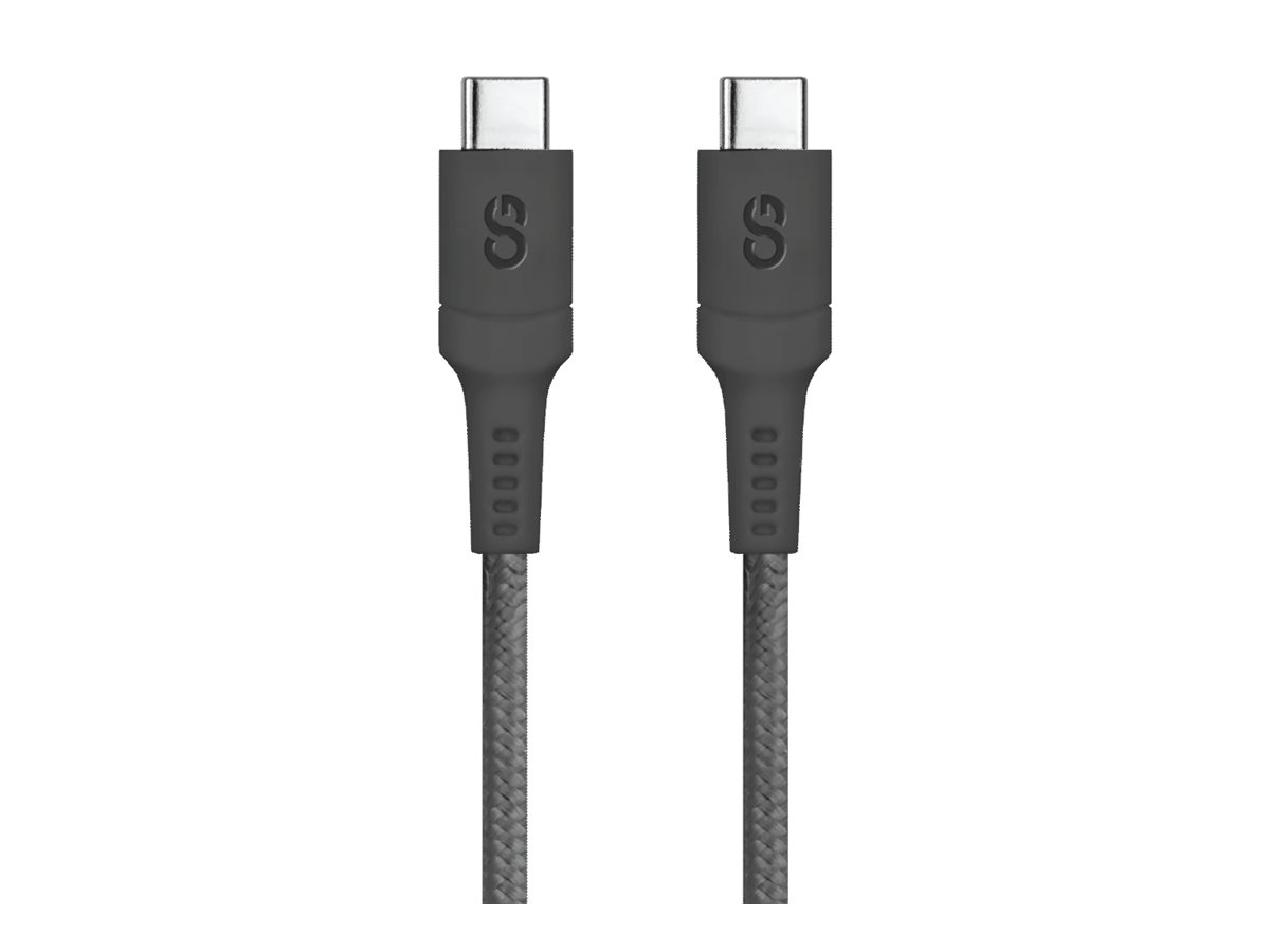 LOGiiX USB-C to USB-C Cable - Black - 1.2m