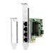 HP Intel Ethernet I350-T4 4-Port 1Gb NIC