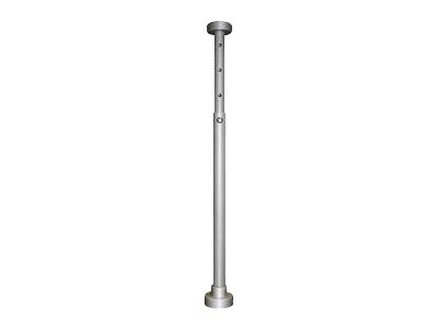 16IN-26IN ADJUSTABLE EXTENSION FOR PROJECTOR MOUNTS (SILVER)
