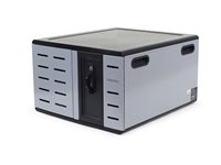 Ergotron Zip12 cabinet unit - for 12 tablets / notebooks - charging - black, silver