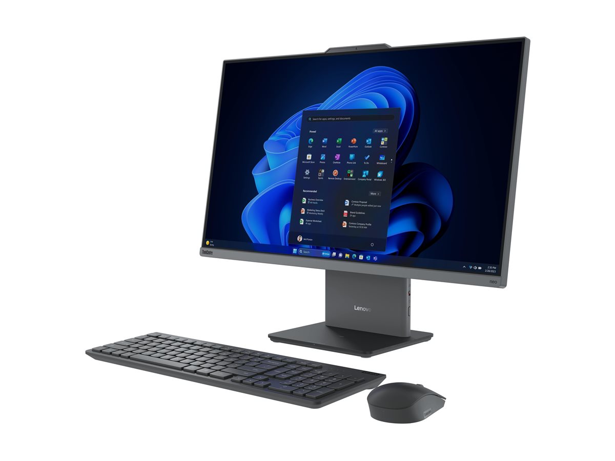 Lenovo ThinkCentre neo 50a 27 G5 - vše v jednom Core 5 210H 2.2 GHz - 16 GB - SSD 512 GB - LED 27" - česká/slovenská