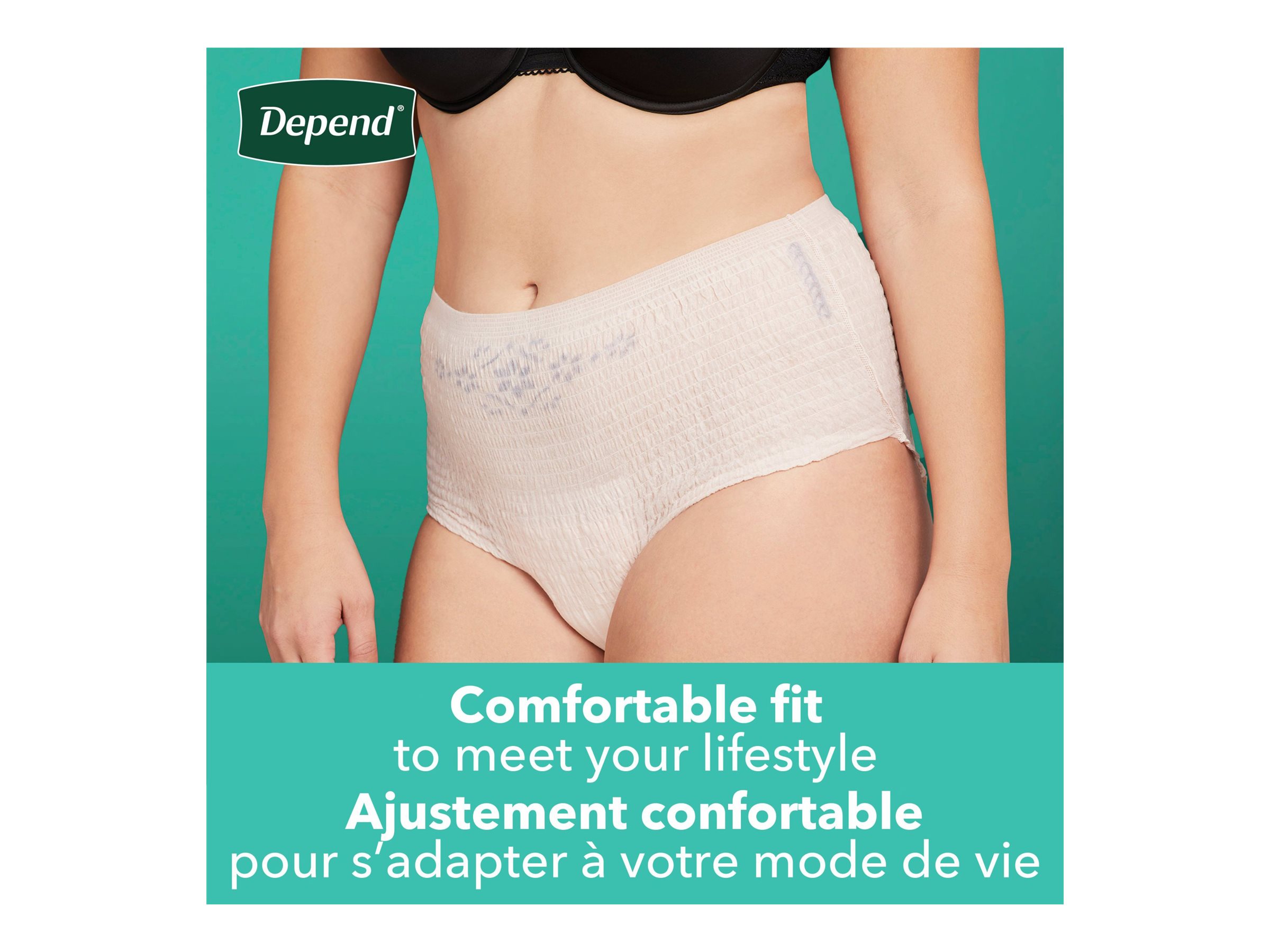 Depend Silhouette Underwear for Women Maximum Absorbency Economy