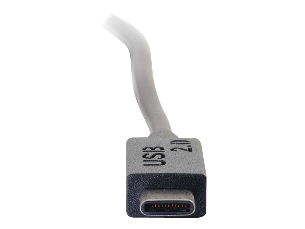 C2G 1m USB 2.0 USB Type C to USB A Cable M/M - USB C Cable Black - USB kabel typ C - USB do 24 pin USB-C - 1 m – foto 3
