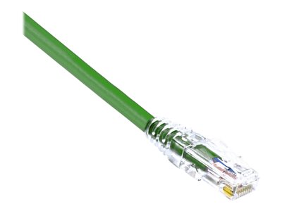 Weltron Patch cable RJ-45 (M) to RJ-45 (M) 10 ft UTP CAT 5e booted, stranded gr