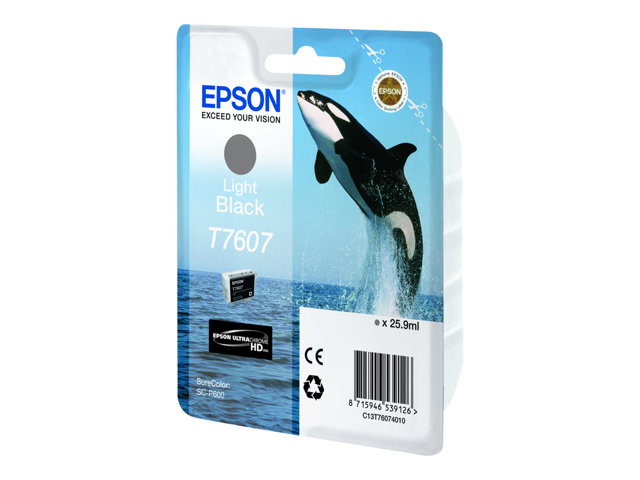 Epson T7607 - noir clair - original - cartouche d\'encre