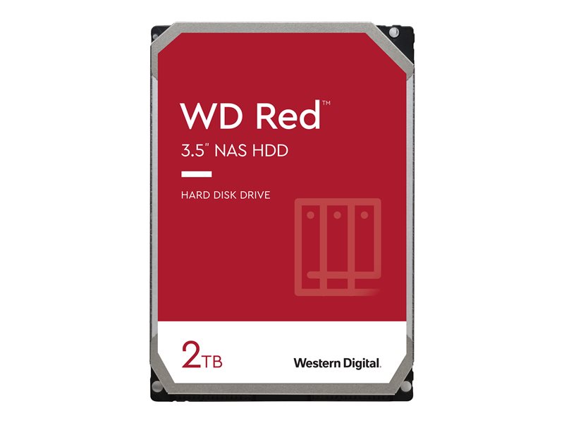 WD RED NAS WD20EFAX 2TB SATAIII/600 256MB cache, 180MB/s
